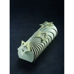 Moule Silicone Bûche Comète 25 x 8,8 cm x H 7,3 cm Pavoni