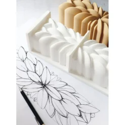 Moule Silicone Bûche 3D Instant 25 cm Scrapcooking