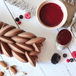 Moule Silicone Bûche 3D Instant 25 cm Scrapcooking