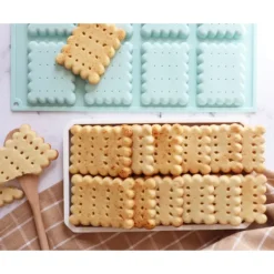 Moule Silicone Biscuit Petit Beurre (x8) Scrapcooking