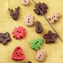 Moule Silicone Boutons Noël Chocolat 3,5 cm Easy Choc (x15) Silikomart