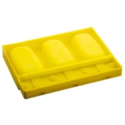 Moule Silicone Capri 4,9 x H 9,3 cm (x3) + 50 bâtonnets Pavogel