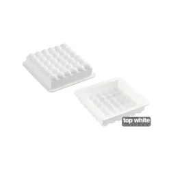 Moule Silicone Carré Bubble Silikomart Professional