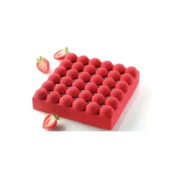 Moule Silicone Carré Bubble Silikomart Professional