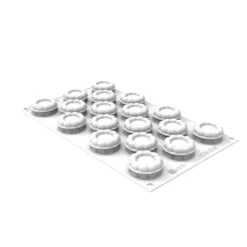 Moule Silicone Charlotte XS Ø 3,8 x H 1,8 cm (x18) Silikomart