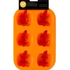 Moule Silicone Citrouille Halloween 6 Empreintes Wilton