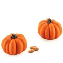 Moule Silicone Citrouille Delica Ø 6,7 x H 5 cm (x6) Silikomart