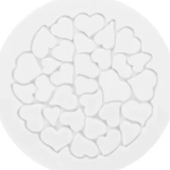 Moule Silicone Coeur ⌀ 18 x H 0,25 cm Silikomart