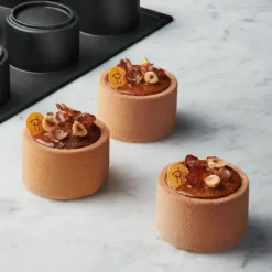 Moule Silicone Cylindre 6,5 cm x H 4,5 cm (x12) Pierre Hermé Pavoni