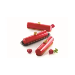 Moule Silicone Cylindre (x8) Silikomart Professional