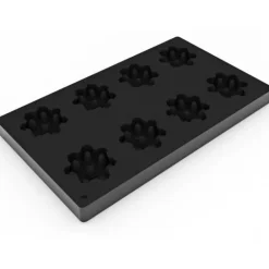 Moule Silicone Décor Mini Framboises Ø 6,2 cm x H 2,1 cm (x8) Pavoni