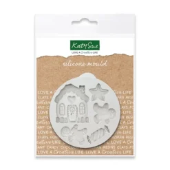 Moule Silicone Décors Pain d'Épices (x5) Katy Sue