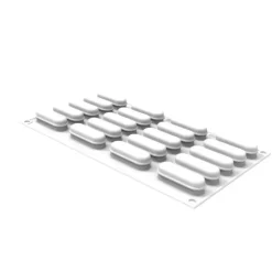 Moule Silicone Eclair XS 5,5 x 1,7 x H 1,7 cm (x20) Silikomart