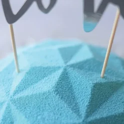 Moule Silicone Gemma Ø20.5x9 cm Silikomart 3D Design