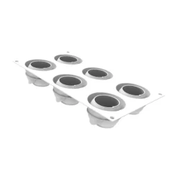 Moule Silicone Givré Ø 6 x H 4,5 cm (x6) Silikomart