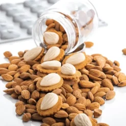 Moule Silicone Gourmand Amande 3,4 x 2,1 x H 1,1 cm (x30) Pavoni