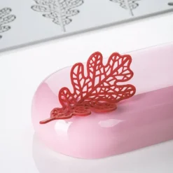 Moule Silicone Gourmand Feuille de Chêne 9,8 x 5,3 x H 0,2 cm (x8) Pavoni