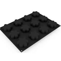 Moule Silicone Marguerite 7,5 x 6,8 cm x H 2,6 cm (x12) Pavoflex