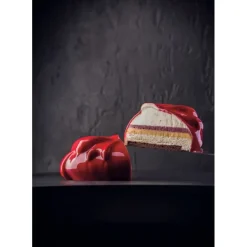 Moule Silicone Mini Cadeau Coeur 14,8 x 13,4 cm x H 5,8 cm Pavoni