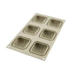 Moule Silicone Mini Eleganza 7x7 cm Silikomart 3D Design