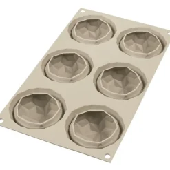 Moule Silicone Mini Gemma Ø6.8 cm Silikomart 3D Design