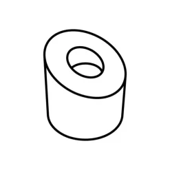 Moule Silicone Mini-Cylindre Ø 3,5 cm x H 3,5 cm (x54) Pavoflex