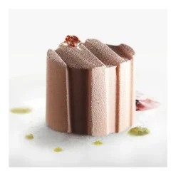 Moule Silicone Mini-Rond Rayé Ø 3,5 cm x H 3 cm (x54) Pavoflex