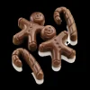 Moule Silicone Mr Ginger 2,8 x H 3 cm Easy Choc (x15) Silikomart