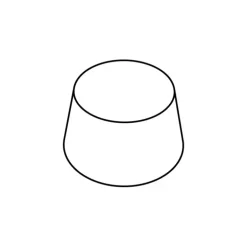 Moule Silicone Muffin Ø 7 cm x H 4 cm (x24) Pavoflex