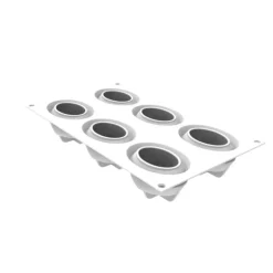 Moule Silicone Nebula GM 7,5 x 5,2 x H 4,7 cm (x6) Silikomart