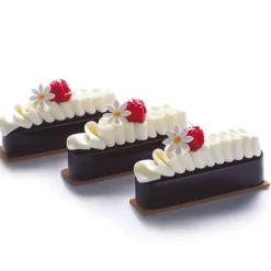 Moule Silicone Pastel 12,5 x 2,8 cm x H 2,8 cm (x14) Pavoflex