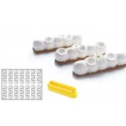 Moule Silicone Pelota 13 x 3,2 cm x H 2,8 cm (x14) Pavoflex