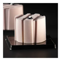 Moule Silicone Rond Rayé Ø 6 cm x H 4,5 cm (x24) Pavoflex