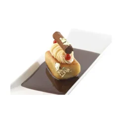 Moule Silicone Savarin Rectangle 7,5 x 4,8 cm x H 2,8 cm (x8) Silikomart