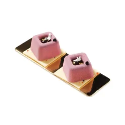 Moule Silicone Savarins Carrés 4,8 cm x H 3 cm (x15) Silikomart