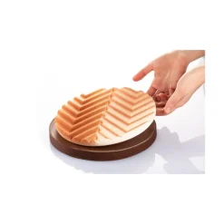 Moule Silicone Tarte Graphique Ø 25 cm Silikomart 3D Design