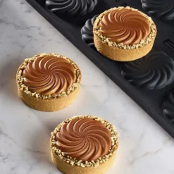 Moule Silicone Tourbillon Ø 6 x H 0,8 cm (x8) Pavoni