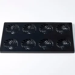 Moule Silicone Tourbillon Ø 6 x H 0,8 cm (x8) Pavoni