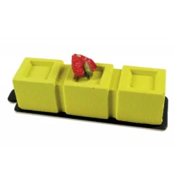 Moule Silicone Tricube 12 x 3,2 cm x H 3,2 cm (x25) Pavoflex