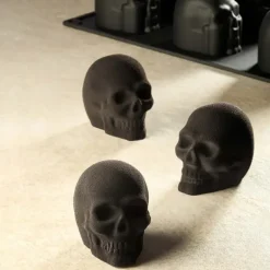 Moule Silicone Tête de Mort 5 x 7 cm x H 6 cm (x16) Pavoflex