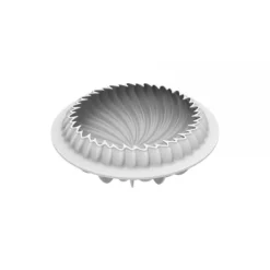 Moule Silicone Wave Ø 19,5 x H 6,3 cm Silikomart