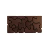 Moule Tablette Chocolat Camouflage 15,4 x 7,7 cm x H 0,8 cm (x3) Pavoni