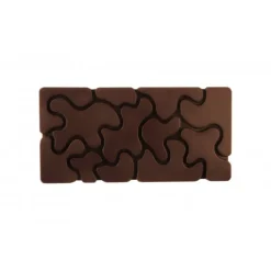 Moule Tablette Chocolat Camouflage 15,4 x 7,7 cm x H 0,8 cm (x3) Pavoni