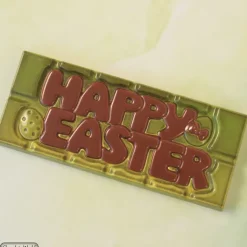 Moule Tablette Chocolat Happy Easter 11,8 x 5 cm (x4) Chocolate World
