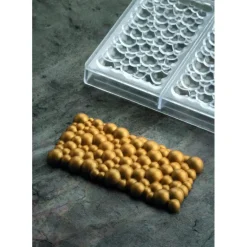 Moule Tablette Chocolat Pétillant 15 x 7,7 cm x H 1,2 cm (x3) Pavoni