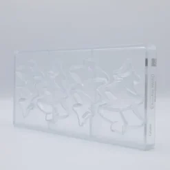 Moule Tablette Chocolat Sapin 9,7 cm (x4) Chocolate World