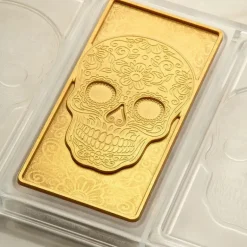 Moule Tablette Chocolat Tête de Mort 15,4 x 7,7 cm Pavoni