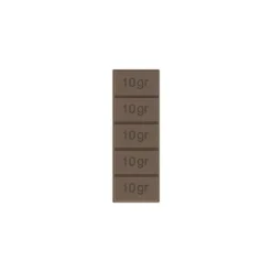Moule Tablette de Chocolat 5x10g (x6) Pop Chocolat
