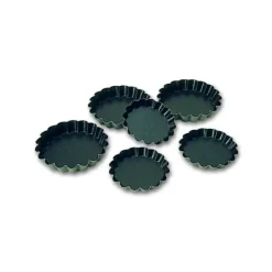 Moule Tartelette Cannelée Exopan Ø6cm H.1cm (x25)