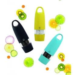 Moulin à Poivre Electrique Zest 18 cm Noir Soft Touch Peugeot